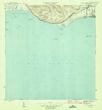 Punta Cuchara Puerto Rico Historical topographic map, 1:30000 scale, 7.5 X 7.5 Minute, Year 1946