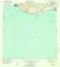 Punta Cuchara Puerto Rico Historical topographic map, 1:30000 scale, 7.5 X 7.5 Minute, Year 1952