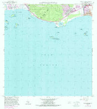 Punta Cucharas Puerto Rico Historical topographic map, 1:20000 scale, 7.5 X 7.5 Minute, Year 1962