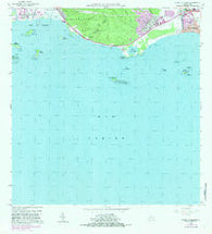 Punta Cucharas Puerto Rico Historical topographic map, 1:20000 scale, 7.5 X 7.5 Minute, Year 1962