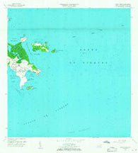 Punta Puerca Puerto Rico Historical topographic map, 1:20000 scale, 7.5 X 7.5 Minute, Year 1957
