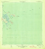 Punta Puerca Puerto Rico Historical topographic map, 1:30000 scale, 7.5 X 7.5 Minute, Year 1946