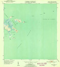 Punta Puerca Puerto Rico Historical topographic map, 1:30000 scale, 7.5 X 7.5 Minute, Year 1952