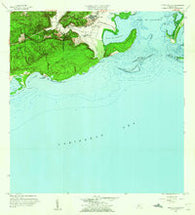 Punta Verraco Puerto Rico Historical topographic map, 1:20000 scale, 7.5 X 7.5 Minute, Year 1958