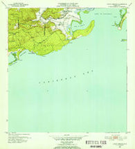 Punta Verraco Puerto Rico Historical topographic map, 1:30000 scale, 7.5 X 7.5 Minute, Year 1952