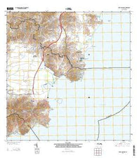 Punta Guayanes Puerto Rico Current topographic map, 1:20000 scale, 7.5 X 7.5 Minute, Year 2013