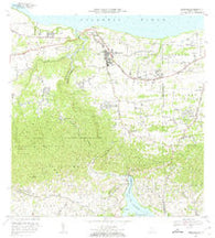 Quebradillas Puerto Rico Historical topographic map, 1:20000 scale, 7.5 X 7.5 Minute, Year 1972