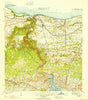 Quebradillas Puerto Rico Historical topographic map, 1:30000 scale, 7.5 X 7.5 Minute, Year 1942