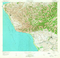 Rincon Puerto Rico Historical topographic map, 1:20000 scale, 7.5 X 7.5 Minute, Year 1955
