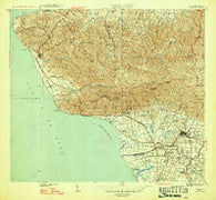 Rincon Puerto Rico Historical topographic map, 1:30000 scale, 7.5 X 7.5 Minute, Year 1947