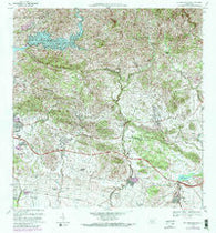 Rio Descalabrado Puerto Rico Historical topographic map, 1:20000 scale, 7.5 X 7.5 Minute, Year 1972