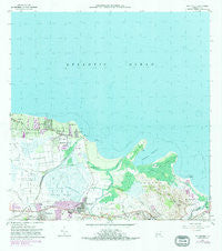 Rio Grande Puerto Rico Historical topographic map, 1:20000 scale, 7.5 X 7.5 Minute, Year 1963
