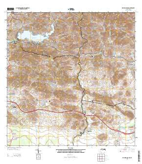Rio Descalabrado Puerto Rico Current topographic map, 1:20000 scale, 7.5 X 7.5 Minute, Year 2013