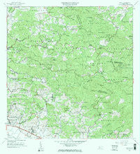 Rosario Puerto Rico Historical topographic map, 1:20000 scale, 7.5 X 7.5 Minute, Year 1964