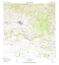 Sabana Grande Puerto Rico Historical topographic map, 1:20000 scale, 7.5 X 7.5 Minute, Year 1966