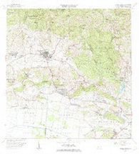 Sabana Grande Puerto Rico Historical topographic map, 1:20000 scale, 7.5 X 7.5 Minute, Year 1966
