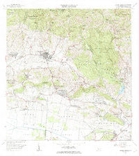Sabana Grande Puerto Rico Historical topographic map, 1:20000 scale, 7.5 X 7.5 Minute, Year 1966