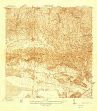 Sabana Grande Puerto Rico Historical topographic map, 1:25000 scale, 7.5 X 7.5 Minute, Year 1937