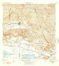 Sabana Grande Puerto Rico Historical topographic map, 1:30000 scale, 7.5 X 7.5 Minute, Year 1941