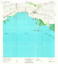 Salinas Puerto Rico Historical topographic map, 1:20000 scale, 7.5 X 7.5 Minute, Year 1960