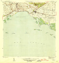 Salinas Puerto Rico Historical topographic map, 1:30000 scale, 7.5 X 7.5 Minute, Year 1945