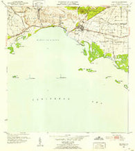 Salinas Puerto Rico Historical topographic map, 1:30000 scale, 7.5 X 7.5 Minute, Year 1952