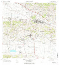 San German Puerto Rico Historical topographic map, 1:20000 scale, 7.5 X 7.5 Minute, Year 1966