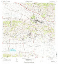 San German Puerto Rico Historical topographic map, 1:20000 scale, 7.5 X 7.5 Minute, Year 1966
