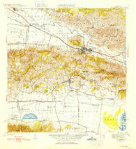 San German Puerto Rico Historical topographic map, 1:30000 scale, 7.5 X 7.5 Minute, Year 1941