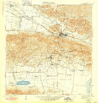 San German Puerto Rico Historical topographic map, 1:30000 scale, 7.5 X 7.5 Minute, Year 1941