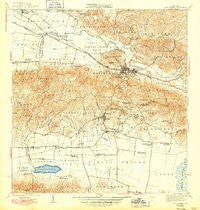 San German Puerto Rico Historical topographic map, 1:30000 scale, 7.5 X 7.5 Minute, Year 1941