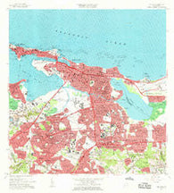 San Juan Puerto Rico Historical topographic map, 1:20000 scale, 7.5 X 7.5 Minute, Year 1963