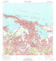 San Juan Puerto Rico Historical topographic map, 1:20000 scale, 7.5 X 7.5 Minute, Year 1969