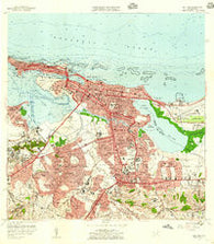 San Juan Puerto Rico Historical topographic map, 1:20000 scale, 7.5 X 7.5 Minute, Year 1957