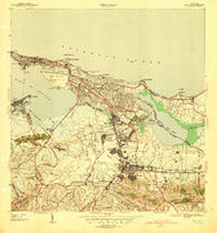 San Juan Puerto Rico Historical topographic map, 1:30000 scale, 7.5 X 7.5 Minute, Year 1941