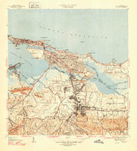 San Juan Puerto Rico Historical topographic map, 1:30000 scale, 7.5 X 7.5 Minute, Year 1947