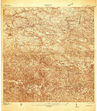 San Sebastian Puerto Rico Historical topographic map, 1:20000 scale, 7.5 X 7.5 Minute, Year 1938