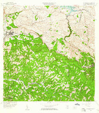 San Sebastian Puerto Rico Historical topographic map, 1:20000 scale, 7.5 X 7.5 Minute, Year 1958