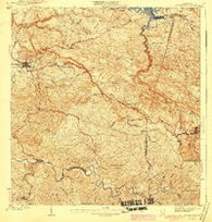 San Sebastian Puerto Rico Historical topographic map, 1:30000 scale, 7.5 X 7.5 Minute, Year 1941