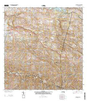 San Sebastian Puerto Rico Historical topographic map, 1:20000 scale, 7.5 X 7.5 Minute, Year 2013