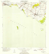 Santa Isabel Puerto Rico Historical topographic map, 1:30000 scale, 7.5 X 7.5 Minute, Year 1952