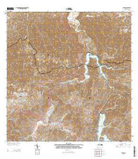 Utuado Puerto Rico Current topographic map, 1:20000 scale, 7.5 X 7.5 Minute, Year 2013