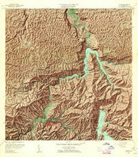 Utuado Puerto Rico Historical topographic map, 1:20000 scale, 7.5 X 7.5 Minute, Year 1957