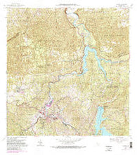 Utuado Puerto Rico Historical topographic map, 1:20000 scale, 7.5 X 7.5 Minute, Year 1972