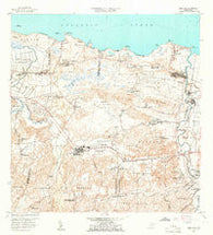 Vega Alta Puerto Rico Historical topographic map, 1:20000 scale, 7.5 X 7.5 Minute, Year 1958