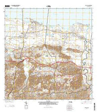 Vega Alta Puerto Rico Historical topographic map, 1:20000 scale, 7.5 X 7.5 Minute, Year 2013