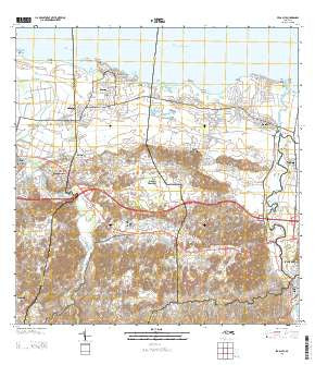 Vega Alta Puerto Rico Current topographic map, 1:20000 scale, 7.5 X 7.5 Minute, Year 2013