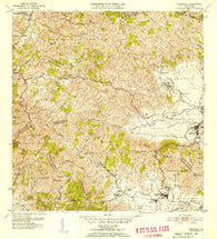 Yabucoa Puerto Rico Historical topographic map, 1:30000 scale, 7.5 X 7.5 Minute, Year 1952