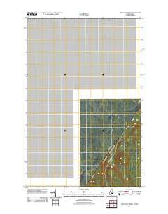 Saint Eleuthere Quebec Historical topographic map, 1:24000 scale, 7.5 X 7.5 Minute, Year 2011