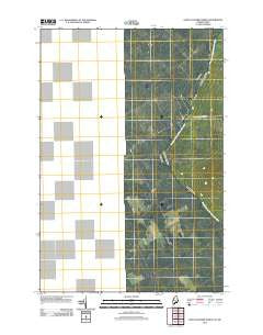 Saint Zacharie North Quebec Historical topographic map, 1:24000 scale, 7.5 X 7.5 Minute, Year 2011